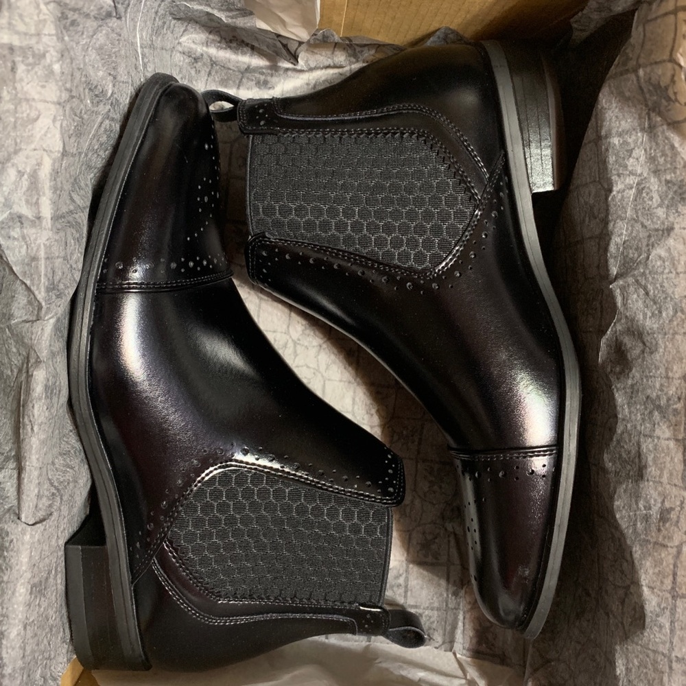 Kids Stacy Adams Alomar Boots NEW IN BOX